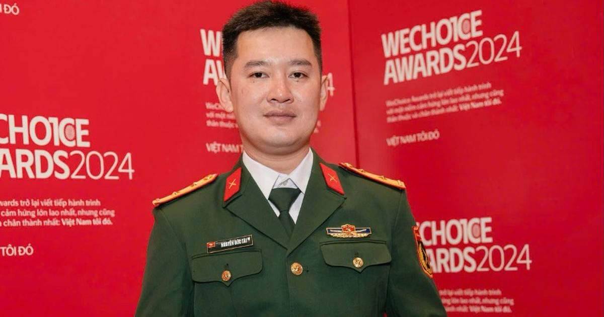 Ghi nhận xứng đáng cho 'Trái tim dũng cảm' của trung úy Nguyễn Đức Tài