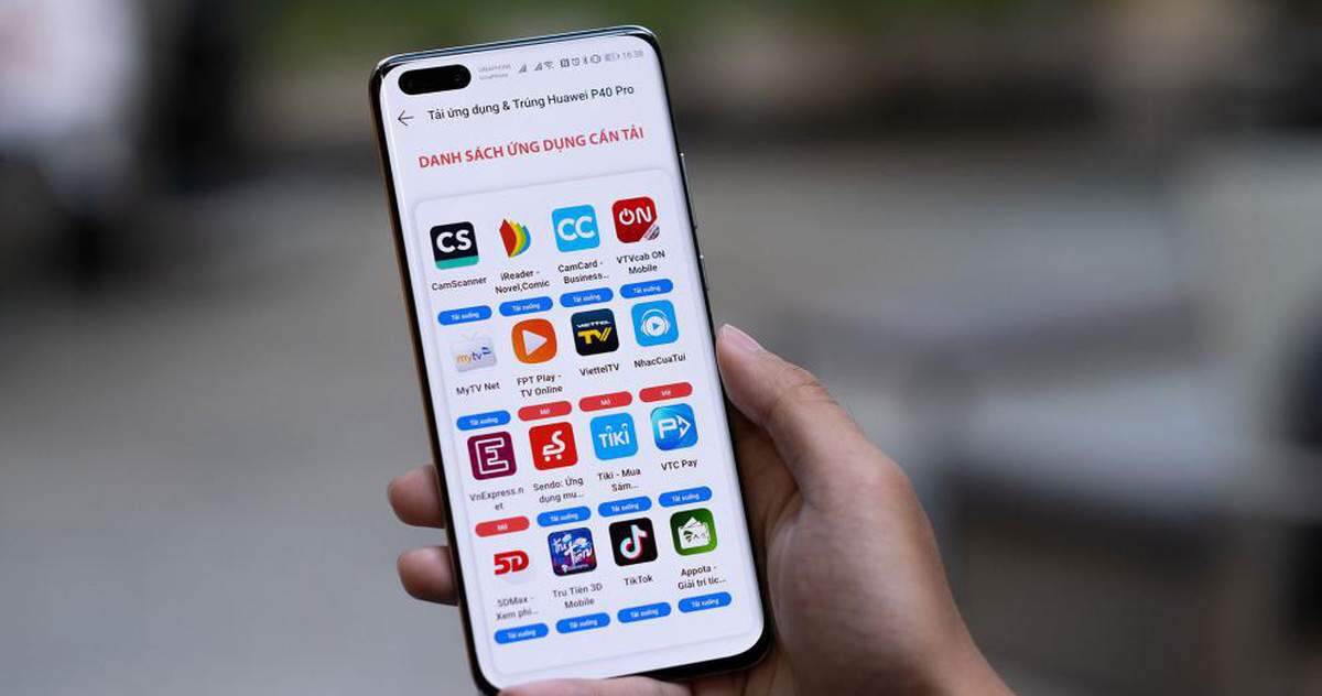 Vắng Google Play Store, nhiều người vẫn chuộng Huawei P40 Pro
