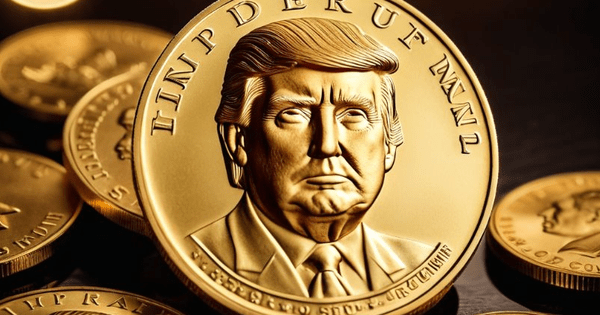 Vàng tỏa sáng trở lại nhờ ông Trump