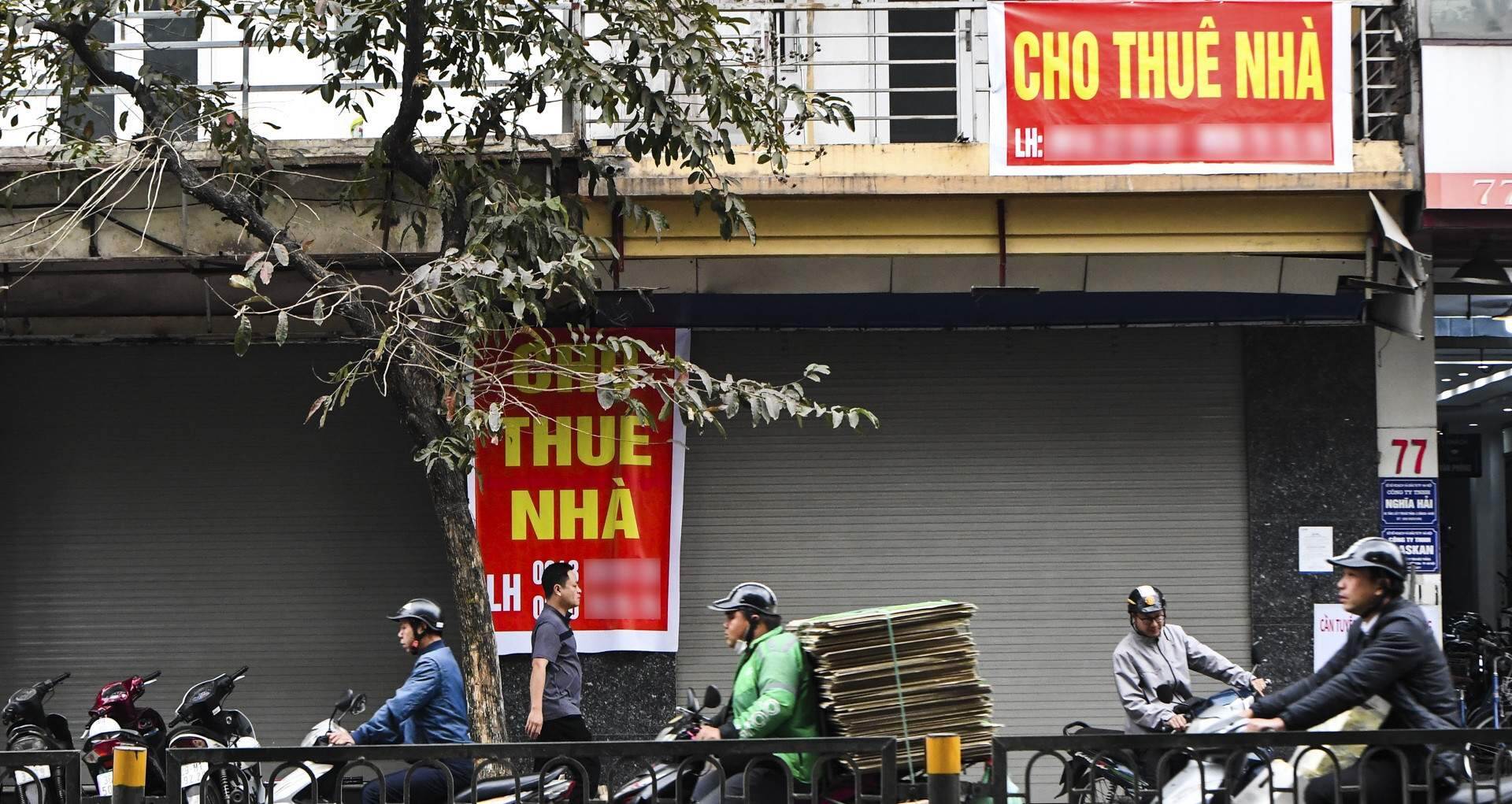 Hàng loạt mặt bằng đắc địa ở Hà Nội lên giá cho thuê