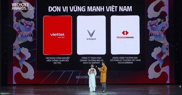 Techcombank được vinh danh “Đơn vị vững mạnh” tại WeChoice Awards 2024 vì đóng góp tích cực cho cộng đồng
