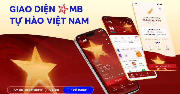 MB “gây sốt” với giao diện App mừng chiến thắng ĐT Việt Nam
