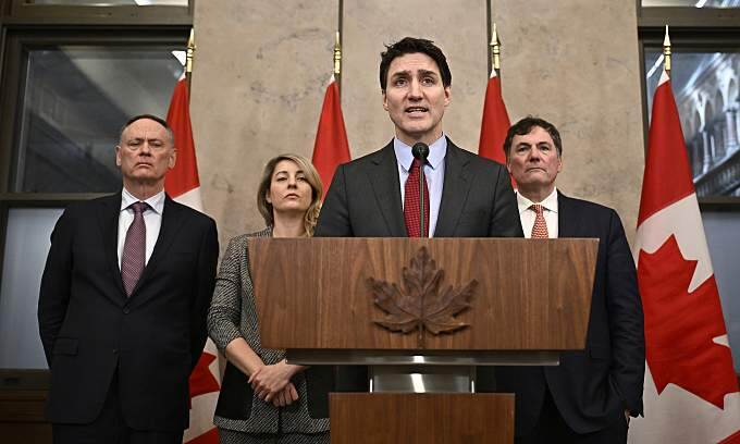 Canada will hit US with retaliatory tariffs Tuesday: Trudeau