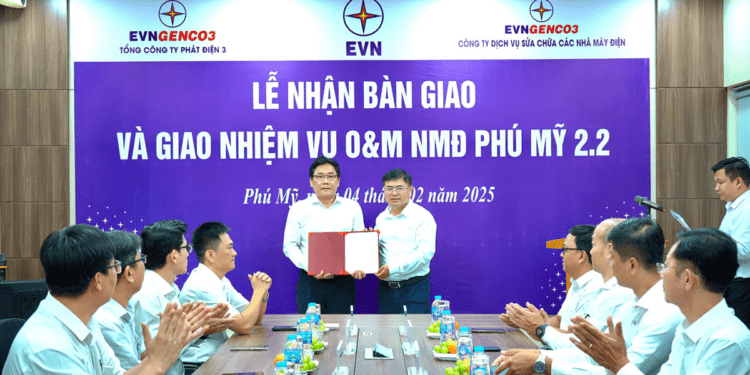 Công ty EPS tiếp nhận quản lý vận hành, sửa chữa Nhà máy điện Phú Mỹ 2.2
