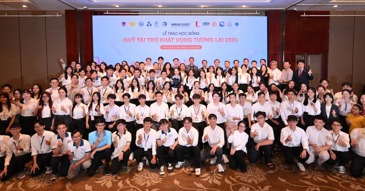 Mirae Asset trao học bổng hơn 4 tỉ đồng cho sinh viên