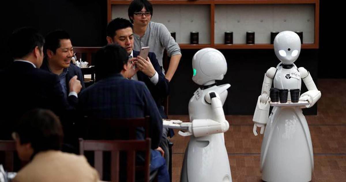 Quán cà phê được phục vụ bằng robot