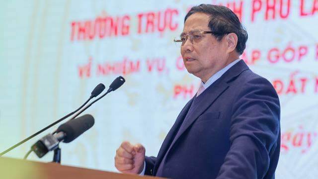 Thủ tướng: Bối cảnh tình hình diễn biến nhanh, cách tiếp cận của doanh nghiệp Nhà nước phải nhanh hơn, kịp thời hơn