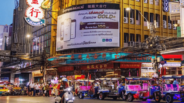 "Cơn sốt" vàng online ở Thái Lan