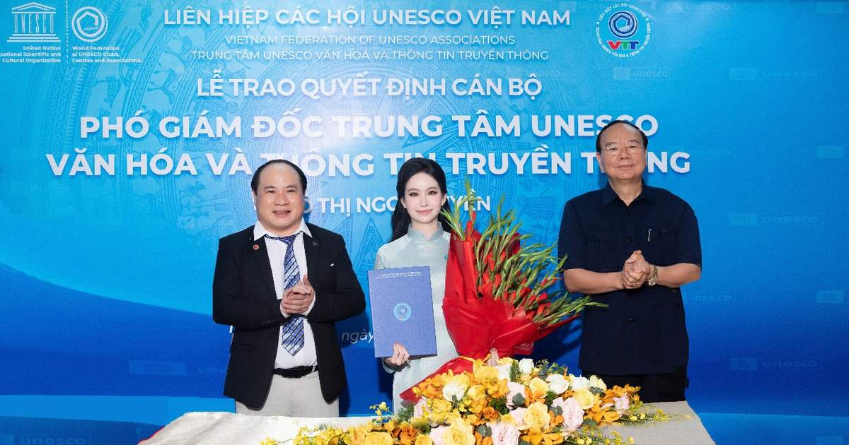 Bổ nhiệm bà Võ Thị Ngọc Huyền làm Phó Giám đốc Trung tâm UNESCO VH