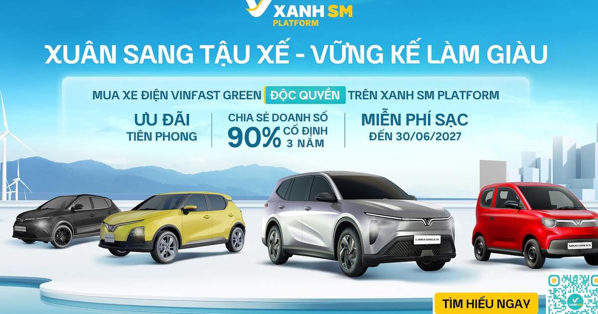 Chính thức nhận đặt cọc và ưu đãi 'khủng' 4 dòng xe VinFast Green