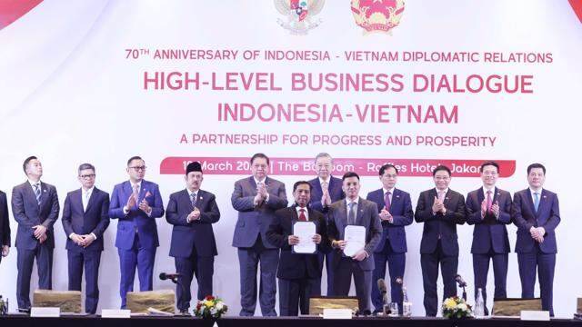 Doanh nghiệp Việt ký hợp đồng 67 triệu USD với thương xã hàng đầu Indonesia triển khai thực hành ESG