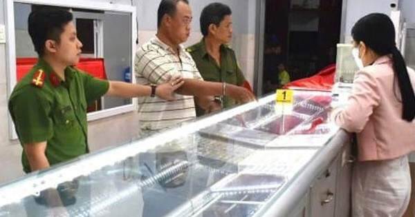 Nghi phạm cướp tiệm vàng ở Bà Rịa