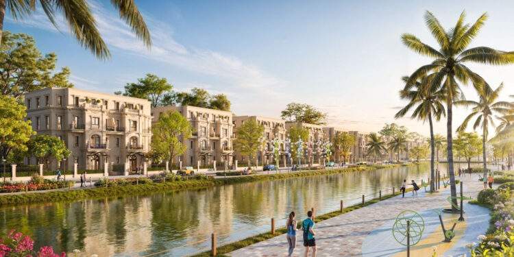 Chất sống xa hoa ở ‘Riverside phía tây Hà Nội’