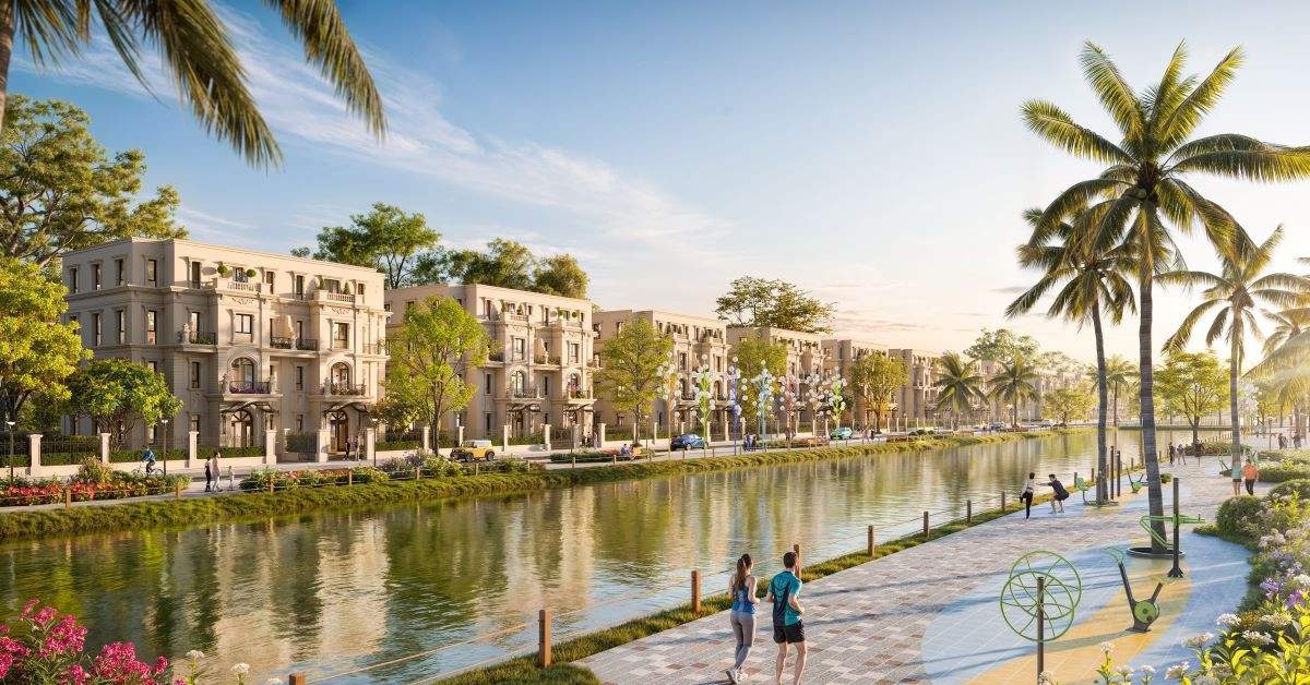 Chất sống xa hoa ở ‘Riverside phía tây Hà Nội’