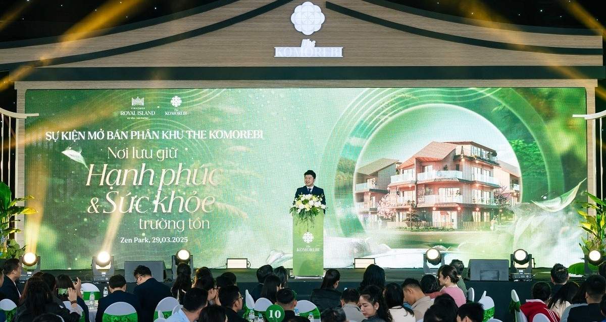 Mở bán phân khu The Komorebi ở Vinhomes Royal Island