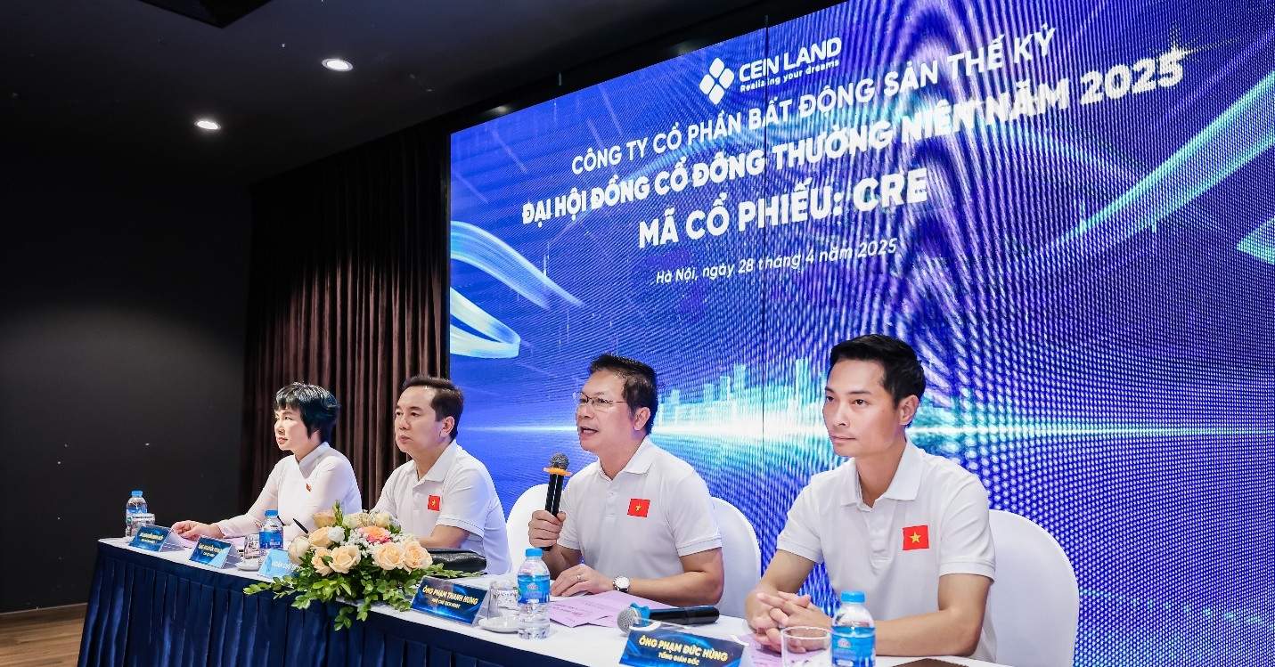 2025, Cen Land đặt mục tiêu doanh thu 4.150 tỷ đồng