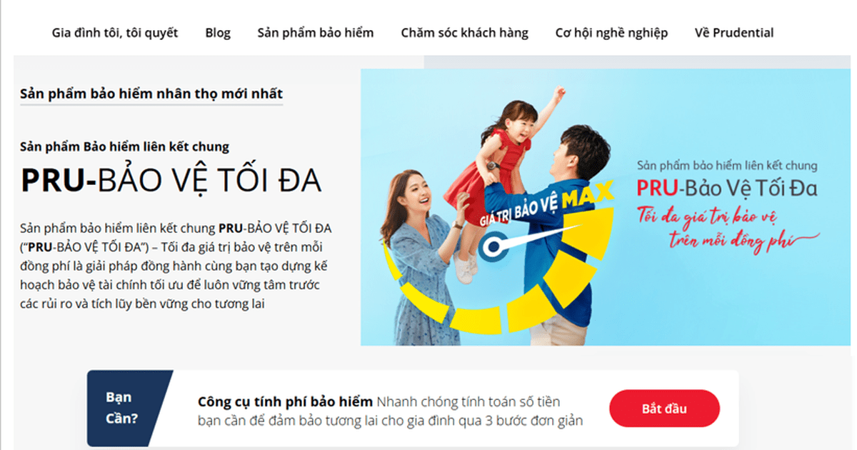 Công cụ tính phí bảo hiểm