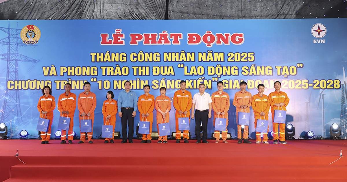 Ngành điện thi đua lao động sáng tạo, góp 10.000 sáng kiến