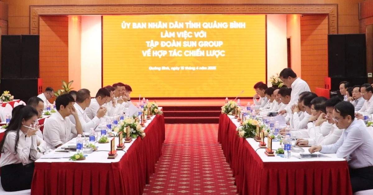 Sun Group hợp tác phát triển du lịch để đưa Quảng Bình 'xứng tầm quốc tế'