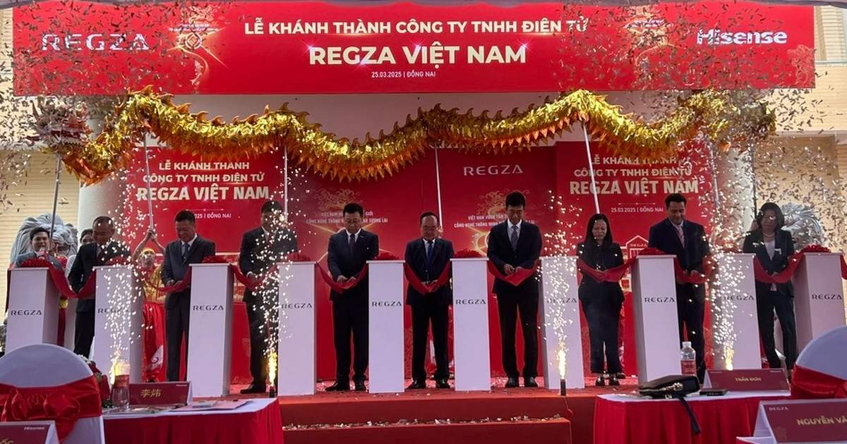 Tập đoàn Hisense chính thức vận hành nhà máy 40 triệu USD tại Đồng Nai