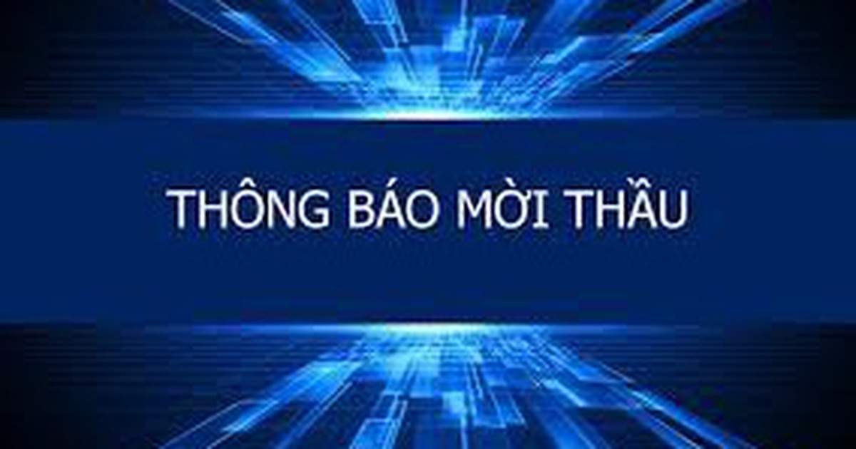Thông báo mời thầu