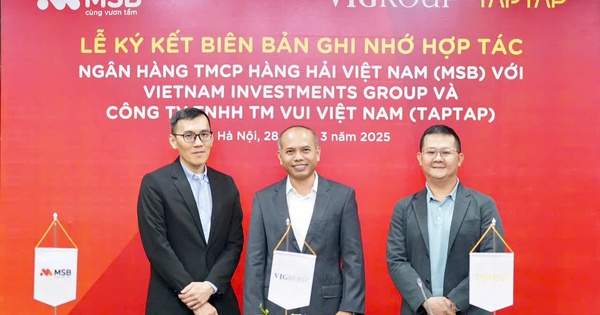 MSB - VIG - TAPTAP hợp tác cung cấp dịch vụ ngân hàng mở