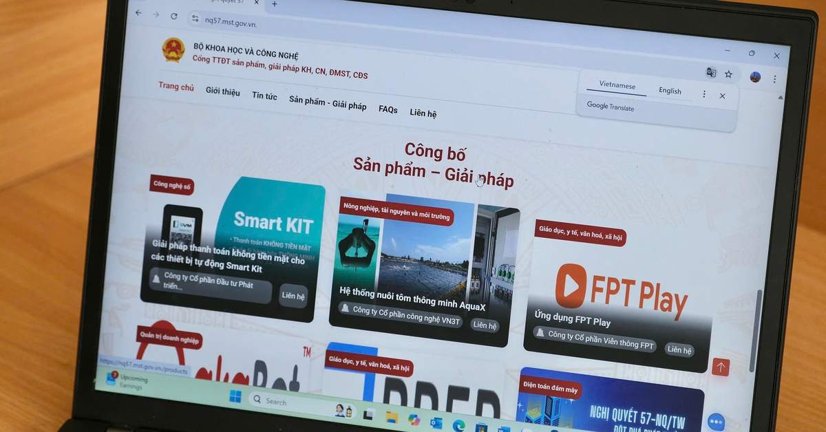 Công bố 32 sản phẩm khoa học công nghệ tiêu biểu trên cổng thông tin đổi mới sáng tạo