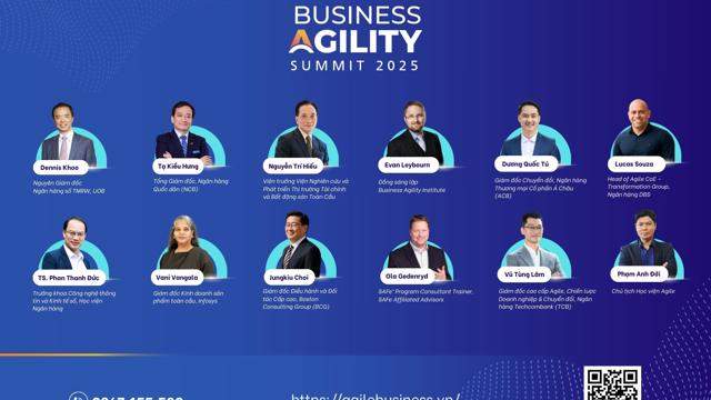 Đại diện của Infosys chia sẻ về hành trình chuyển đổi tại Business Agility Summit 2025