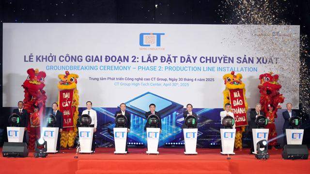 Khởi công nhà máy chip bán dẫn đầu tiên do người Việt làm chủ công nghệ