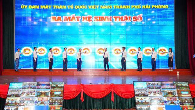 Ra mắt hệ sinh thái số của Ủy ban Mặt trận Tổ quốc Việt Nam thành phố Hải Phòng