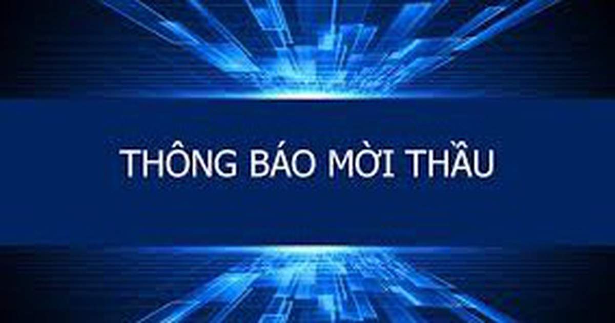Thông báo mời thầu
