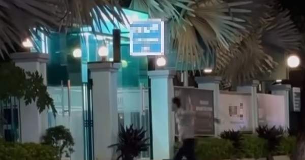 Công an làm việc với người đàn ông đập phá nhiều trụ ATM