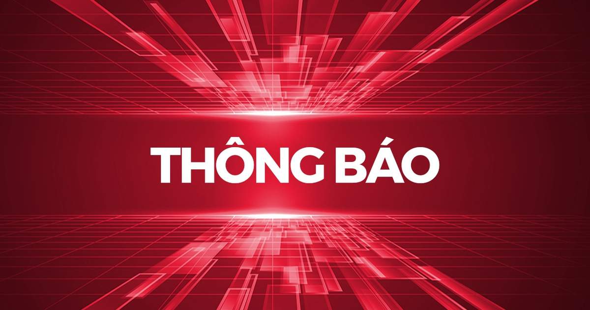 Thông báo mời thầu