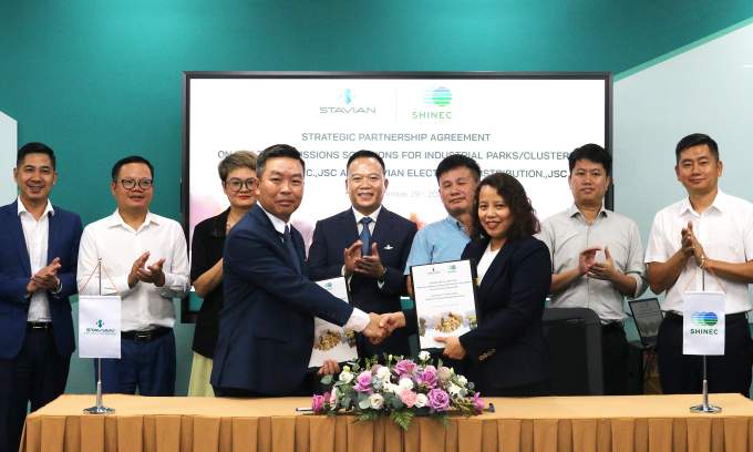 Stavian ED and Shinec partner to foster carbon emission reduction solutions for industrial parks