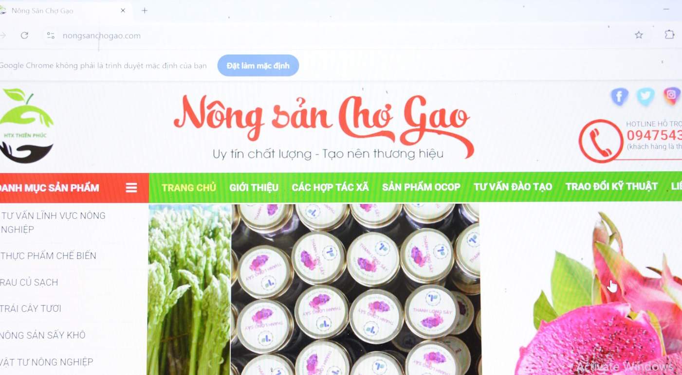 Đẩy mạnh thương mại điện tử, tạo bước đột phá cho sản phẩm địa phương
