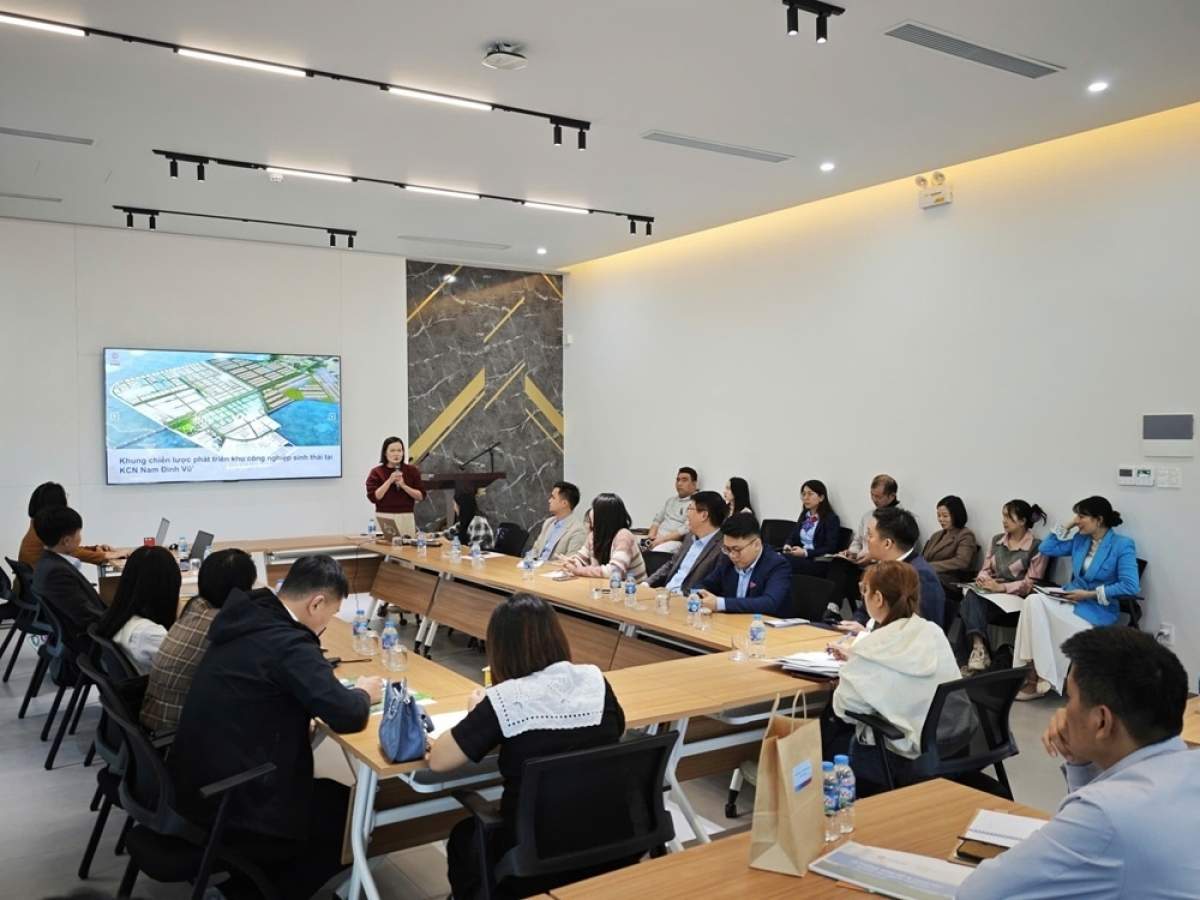 Developing a green, circular, and low-emission IP model in Haiphong