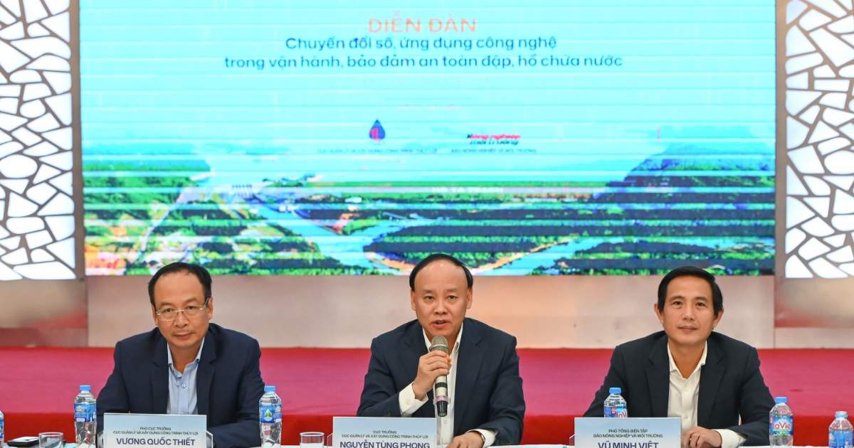 Hồ đập Công nghệ số Đảm bảo an toàn Xả lũ Chuyển đổi số Hồ thuỷ điện Hồ Thuỷ lợi Vận hành liên hồ chứa