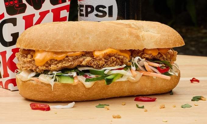KFC’s Zinger Banh Mi divides food reviewers: creative fusion or cultural misstep?