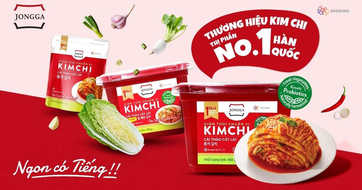 Kim Chi Jongga mở rộng sản xuất tại Việt Nam, hướng tới xuất khẩu khu vực