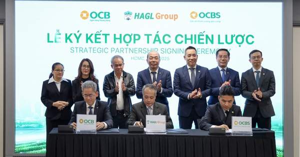 OCB, OCBS và Hoàng Anh Gia Lai ký kết hợp tác chiến lược
