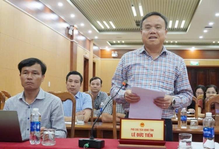 Phó Chủ tịch UBND tỉnh Quảng Trị Lê Đức Tiến kiến nghị giải pháp nhằm thúc đẩy xuất khẩu sang thị trường EU của địa phương.