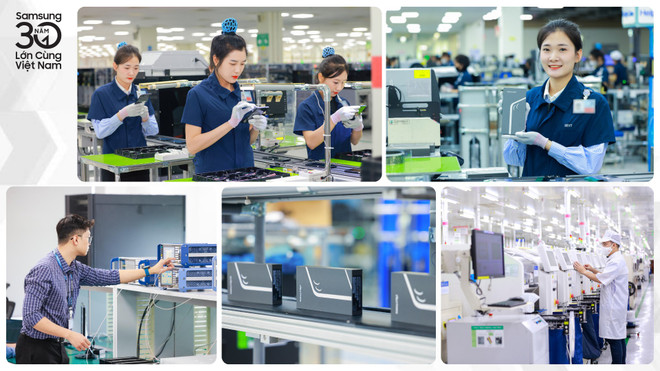 Các kỹ sư Việt Nam đang trực tiếp dẫn dắt nhiều dự án trọng điểm của Samsung.