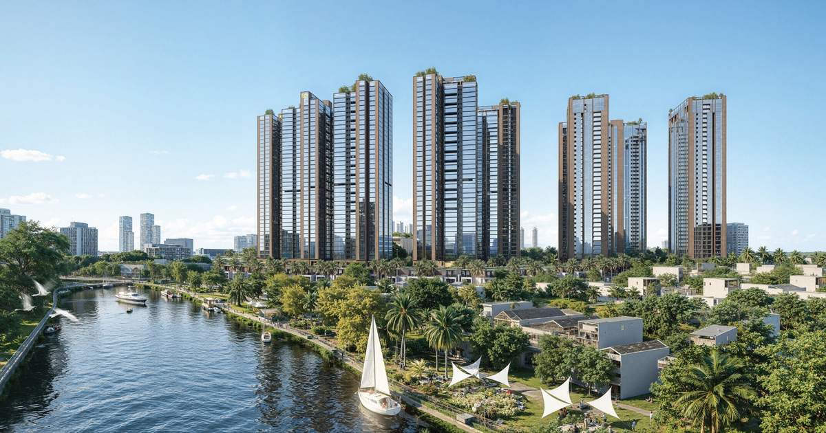 Sunshine Sky City - tọa độ 'tam cận huyết mạch' ven sông đắt giá khu Nam Sài Gòn