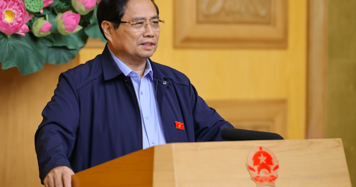 Thủ tướng Phạm Minh Chính yêu cầu vận hành sàn dữ liệu trong tháng 11