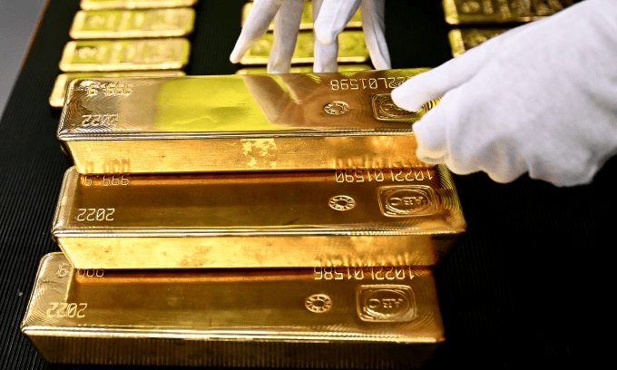 How much has gold risen in 2025?