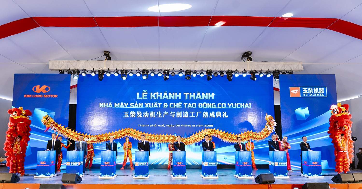 Khánh thành nhà máy sản xuất và chế tạo động cơ Yuchai