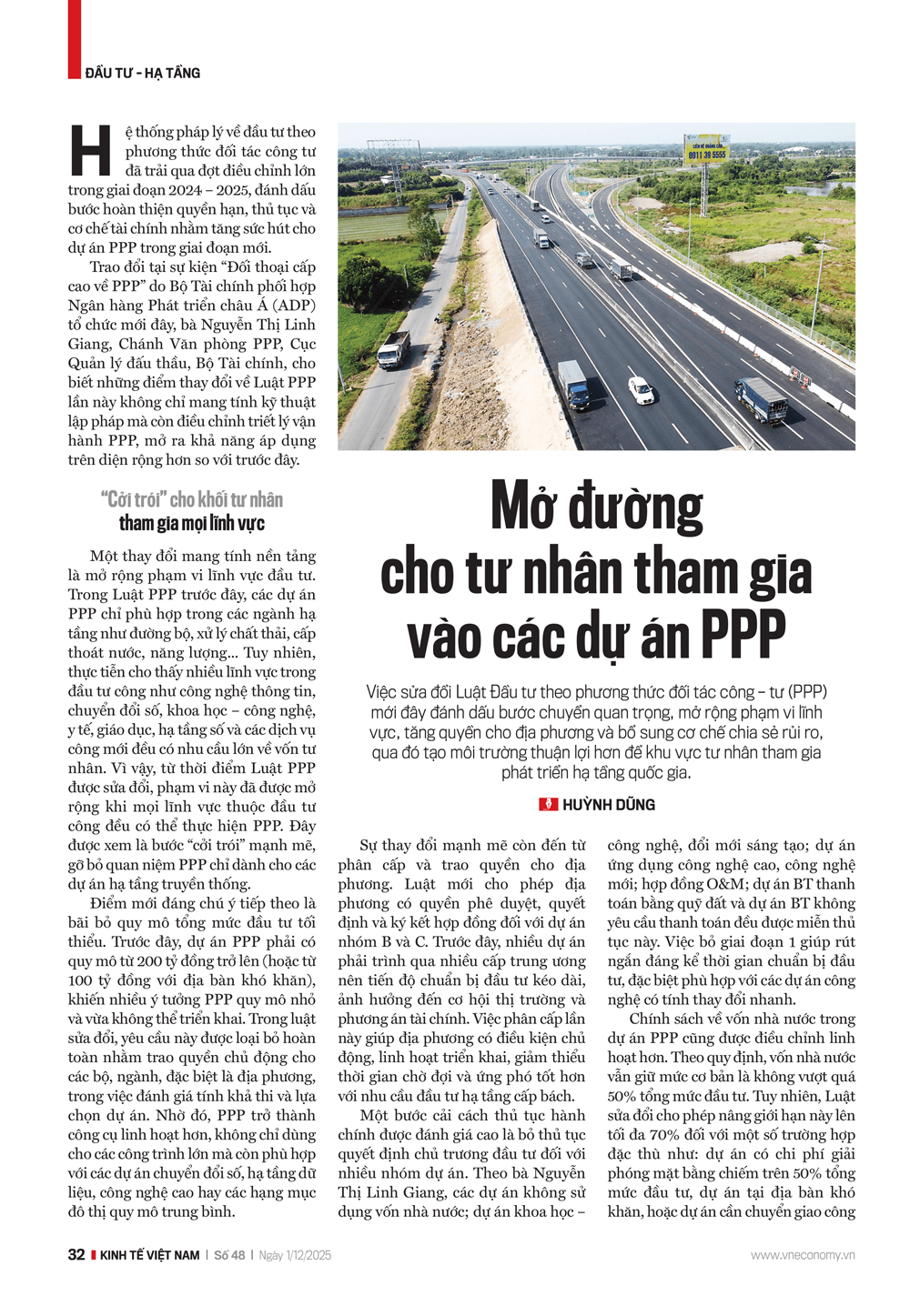 Mở đường cho tư nhân tham gia vào các dự án PPP