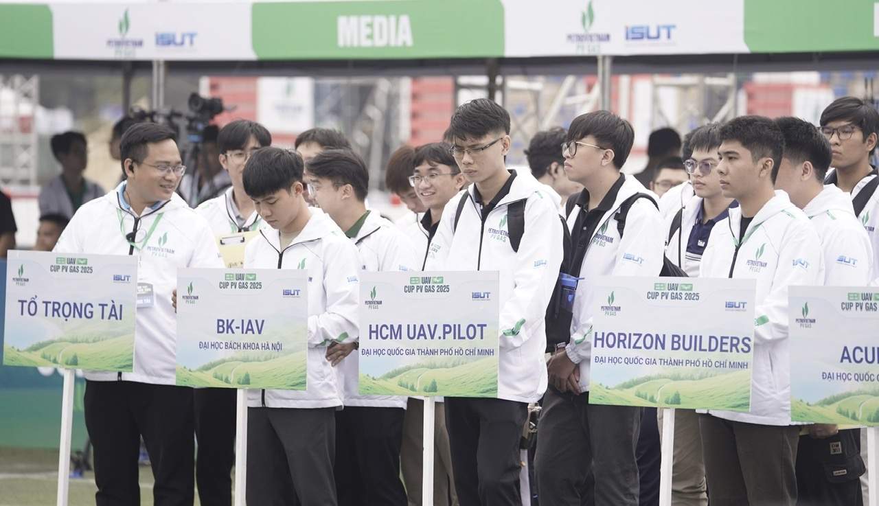 UAV Cup PV GAS 2025: Khơi dậy bản lĩnh công nghệ trẻ, đánh thức tiềm năng “kinh tế tầm thấp”