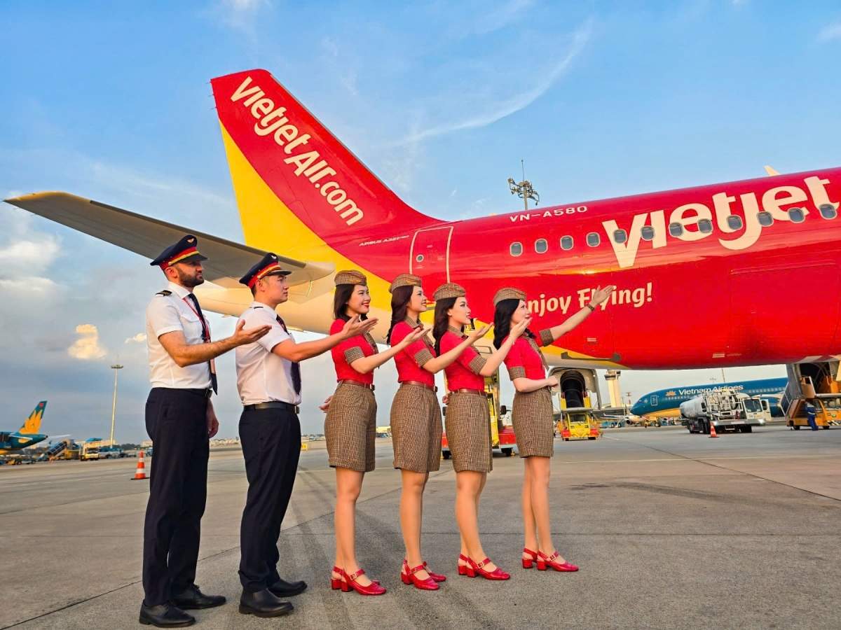 Vietjet adds 22 aircraft in a month for peak travel