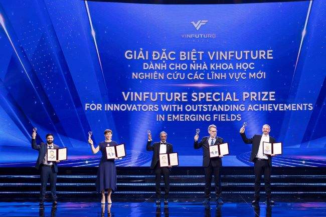 VinFuture 2025 – vinh danh Bốn công trình khoa học “Cùng vươn mình – Cùng thịnh vượng”
